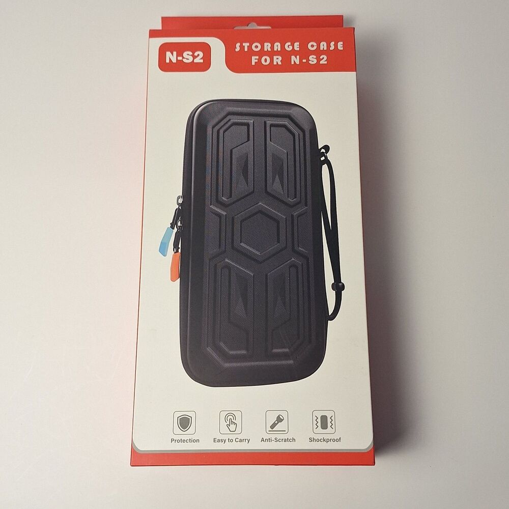 Storage Case for Nintendo (N-S 2) Travel Accessory Kit. EVA Hardshell NEW!!!!!!!